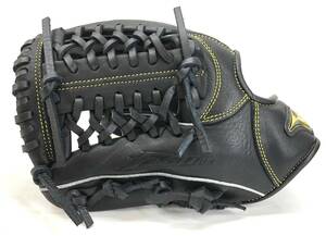 少年軟式用野球グラブ MIZUNO ミズノ FLEX DUO フレックスデュオ　オールラウンド ブラックｘブラックｘゴールド　左投げ用 未使用　H