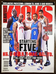 2006 SLAM MAGAZINE Kicks Vol.9 KG, C-Bills, T-Mac, Gil, TD / Special Issue #42 スラム 雑誌 Adidas, Nike