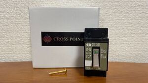 【激レア・美品】CROSS POINT XP-BR / クロスポイント オーディオグレードブレーカー CNT複合銀メッキ仕様 座間ドルフィン