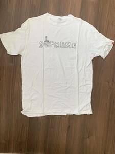 【中古品】Supreme wtaps Logo Tee シュプリーム ダブルタップス Tシャツ　XL