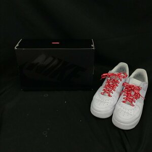 Supreme シュプリーム Nike ナイキ スニーカー Air Force 1 Low White CU9225-100 26cm 箱付き【CKAR5043】