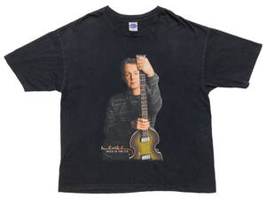 ポールマッカートニー 02年 Paul McCartney Tシャツ Back in The U.S 00s ビンテージ Beatles ビートルズ