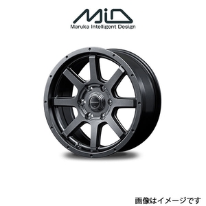 MID ロードマックス マッドライダー アルミホイール 1本 パジェロ V97/V98(17×7.5J 6-139.7 INSET25 メタリックグレー)ROADMAX MUDRIDER