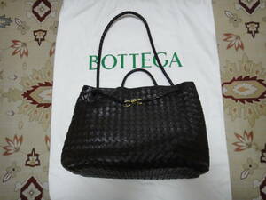 BOTTEGA VENETA　ボッテガヴェネタ　ラージ　アンディアーモ　フォンデンテ　レザー　ショルダーバッグ　トートバッグ　保存袋付き　超美品