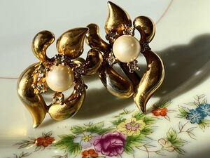 ヴィンテージ イヤリング KEYES ** vintage earrings カナダ 刻印