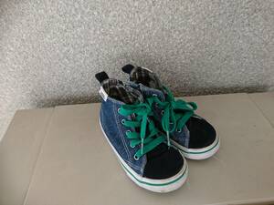 vans ハイカットスニーカー 子供用　17センチ