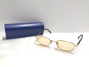 ■【YS-1】 GIORGIO ARMANI ジョルジオ アルマーニ サングラス ■ アイウエア フルリム ゴールド系 × ブラウン 茶系 【同梱可能商品】■D