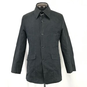 アトリエサブ/ATELIER SUB☆ステンカラーコート/ショート丈【48/メンズS-M/黒/black/コットン】Coats/Jackets/Jumpers◇mBH300