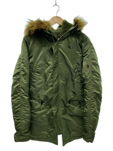 ALPHA INDUSTRIES◆ミリタリージャケット/L/ナイロン/KHK/20094-403//