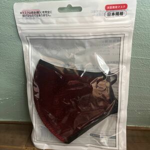 マスク 赤 キラキラ 10枚セット 新品