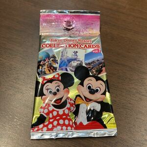 TDR　コレクションカード　初版　vol1　ピンク　未開封品　東京ディズニーリゾート