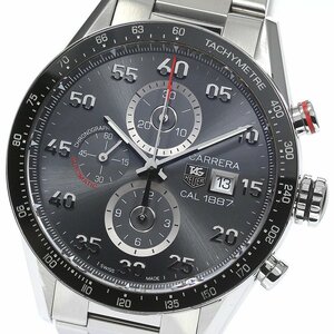 タグホイヤー TAG HEUER CAR2A11 カレラ キャリバー1887 クロノグラフ 自動巻き メンズ 美品 _766387