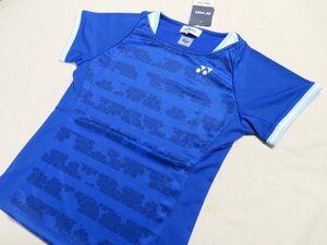 【未使用】YONEX/ヨネックス ウィメンズ スリムタイプ Tシャツ (20383-786) ブラストブルー Sサイズ テニス・バドミントンウェア