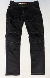 HYD804 HYOD COVEC BIKERS ZIP VENT BLACK　33インチ　股下81cm