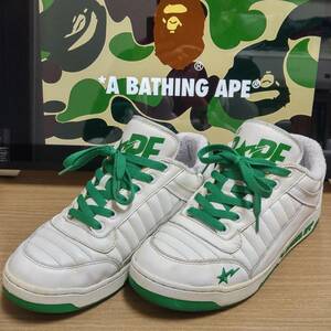 A BATHING APE BAPESTA 88 エイプ ローカット スニーカー 27.5cm US9