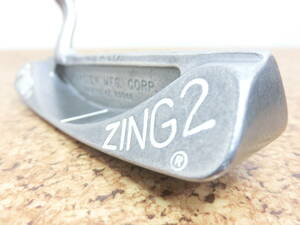 ♪PING ピン ZING 2 ジング 2 KARSTEN MFG CORP PHOENIX AZ 85068 パター 34.5インチ 純正スチールシャフト 中古品♪T1639