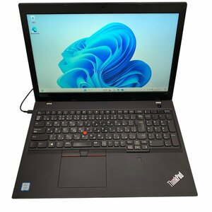 【訳アリ品】ThinkPad L580 / CPU Core i7 8550U 1.80GHz / OS Windows11 / メモリ 8GB / SSD 512GB ◆東京発送