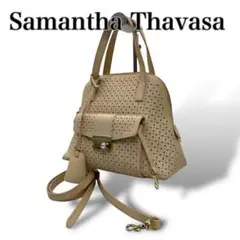 Samantha Thavasa サマンサタバサ 2wayショルダーパッチング