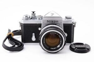 [良品]ニコン Nikon F 一眼レフ 35mm フィルムカメラ ＋ NIKKOR-S 50mm f/1.4 2242721