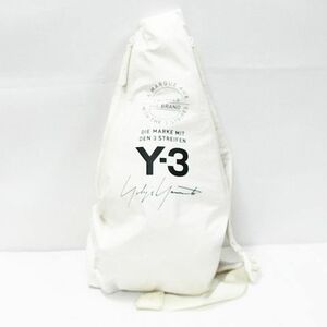 ■ Y-3 ワイスリー ヨウジヤマモト adidas アディダス ショルダーバッグ メッセンジャーバッグ ボディバッグ ロゴ ナイロン ホワイト 白 