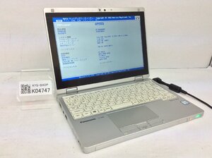 ジャンク/ Panasonic CF-RZ6RFRVSF Intel Core i5-7Y57 メモリ8.19GB SSD256.06GB 【K04747】