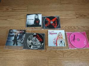 ★☆Ｓ08018　アヴリル・ラヴィーン（Avril Lavigner)【The Best Damn Thing】【Under My Skin】【Let Go】　CDアルバム３枚セット☆★