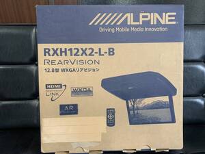 新品在庫あり ALPINEアルパインRXH12X2-L-B大画面12.8型WXGAリアビジョンARコーティング液晶HDMI入力対応