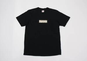 #82352 Supreme Burberry Box Logo Tee Black M シュプリーム バーバリー ボックスロゴ Tシャツ ブラック