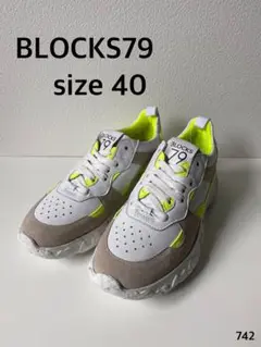 新品 LEON掲載ブランド BLOCKS79 メイドインイタリア　size40