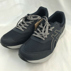 未使用 ASICS スニーカー メンズ 1291A042 ネイビー 表記サイズ：26.0cm [jgg]