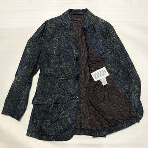 【極美品】ENGINEERED GARMENTS NEW YORK エンジニアードガーメンツ Loiter Jacket USA製 ワークジャケット テーラード 総柄 ネペンテス