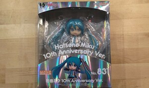 【未開封】グッドスマイルカンパニー：ねんどろいど №831「初音ミク 10th Anniversary Ver.」