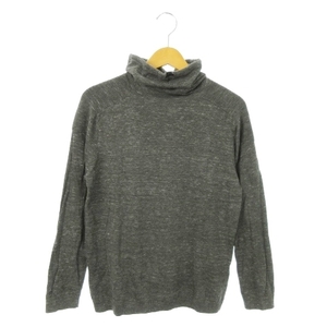 ザラ ZARA knitwear ニット セーター ハイネック 長袖 インターシャ スカル 男の子 ボーイズ 13-14 グレー /AO12 キッズ