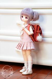 BJDドール用カバン MDD/kumako/MSDサイズ通用 1/4 球体関節人形 doll 本革