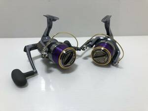 310347◆Daiwa　CROSSCAST　4000　ダイワ クロスキャスト　スピニングリール　リール　2点　釣り　写真追加あり◆A1