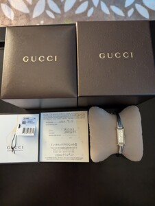 GUCCI レディース腕時計　YA015563シルバー