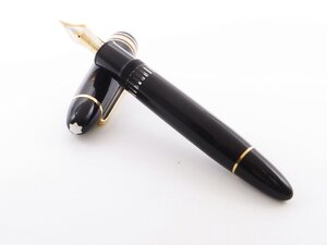 s043 MONTBLANC モンブラン　万年筆　MEISTERSTUCK 　NO149 ペン先750(K18) USED