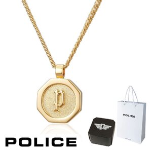 正規品 送料無料 ポリス POLICE ペンダント ネックレス TOKEN トークン 26155PSG 26155PSG02 Mサイズ 大 ステンレス ゴールド