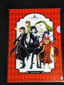 rc80 ★クリアファイル★ 文豪ストレイドッグス 横浜スタンプラリー特典　原作/アニメ柄　ポートマフィア　中原中也　芥川龍之介　泉鏡花
