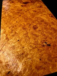 『N-0295』花梨 瘤材 激葡萄杢 厚板材 ペンブランク(寸法縦212㎜幅123㎜厚27㎜） ハンドメイド素材 希少材 銘木
