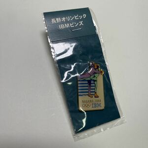 1998年長野オリンピック　IBMピンズ　NAGANO 新品　★送料84円★ 五輪ピンバッジ　フィリピンペアスケート