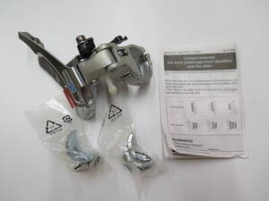 No.60　未使用保管品　SHIMANO シマノ　FD-M413 L３ ADPTセット2　フロントディレイラー