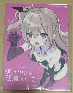 僕は小さな淫魔のしもべ 8p リーフレット カラーイラスト集 限定 特典 玉之けだま ティファニーの書