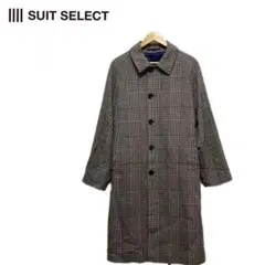 ♦︎美品♦︎suit select スーツセレクト　トレンチコート　チェック柄