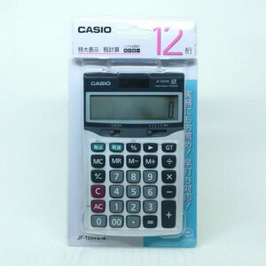 088a 送料520円 比較的キレイ カシオ CASIO 本格実務電卓 JF-120VB -N 計算機 12桁ソーラー電卓 税率 卓上タイプ 12桁 電卓