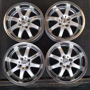 管理番号：S12-63【4本価格】【15x6.5J 4x100 ET+50 ハブ56】HONDAホンダ純正・無限 NR・店頭直接引取・適格請求書発行可能