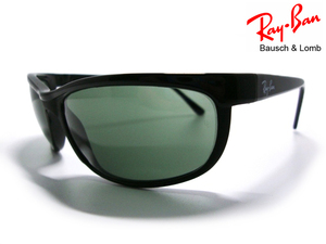 美品MIBコラボVintage RayBan B&L PREDATORプレデター2 G15ブラックBLボシュロムUSAメンズ サングラスPS2バイカ黒シェード運転ウィルスミス