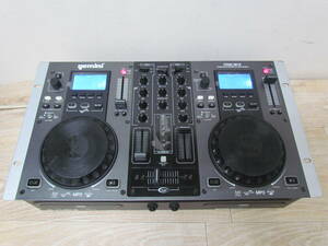 SS⑧　DJ ミキサー　Gemini　CDM-3610　 Professional CD/MP3 DJ Work station　通電OK　動作未確認　現状渡し