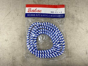 【rtp0722008】BACKMAN AUTO&BICYCLE ACCESSORY CO.・CABLE COIL COVER・BLUE&WHITE