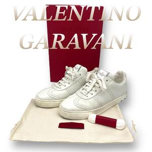 VALENTINO GARAVANI 定価12万 スタッズ スニーカー 本革